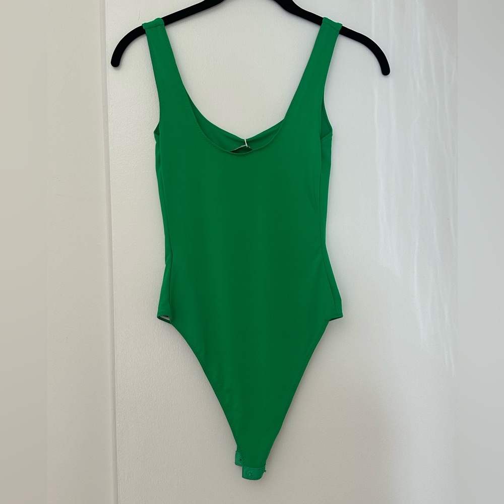 Green bodysuit